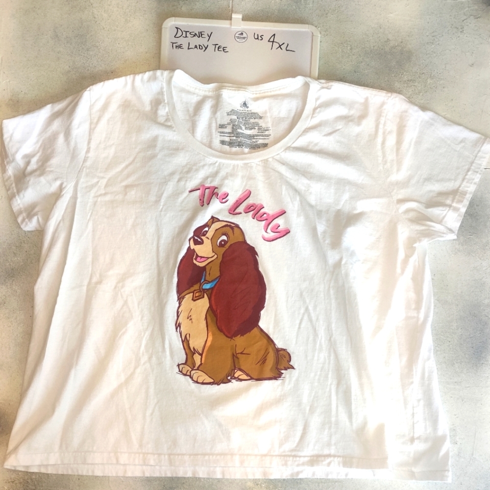 Disney The Lady T-Shirt  Size 4XL